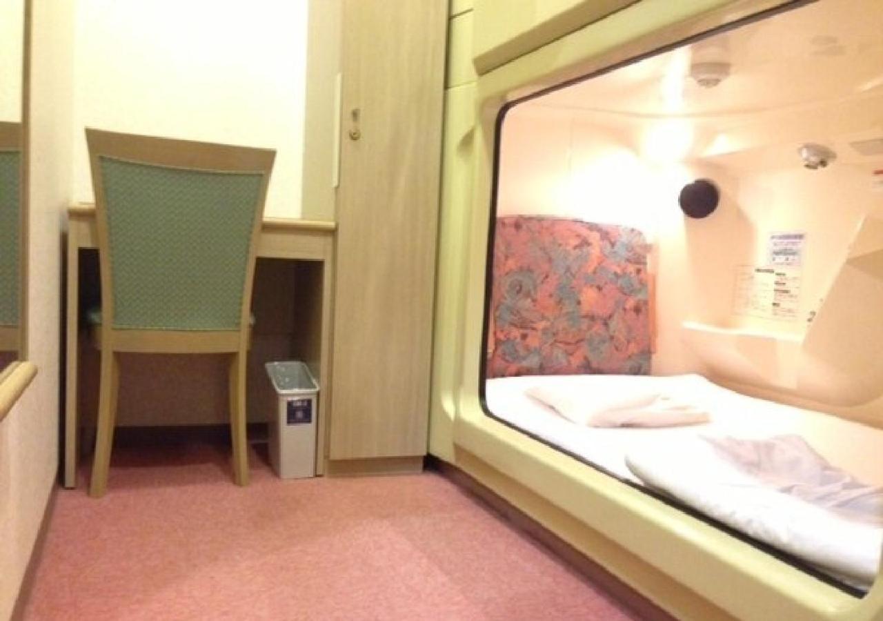 Capsule&Spa Grand Sauna Shinsaibashi Ōsaka Extérieur photo